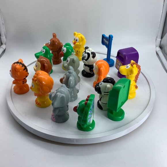 VTech Animal Train Toy Figures Lot Of 17 Alligator Tiger Lion Koala Elephant - Picture 4 of 6